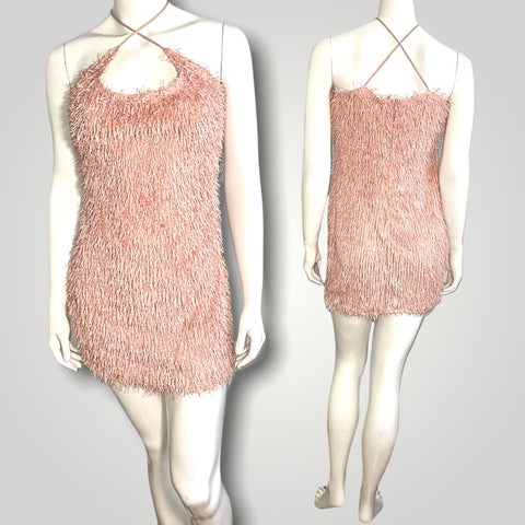 MISSGUIDED Fringe Dress (US 8)