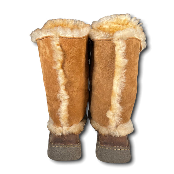 B.O.C By Born Brown Shearling Boots (US 9)