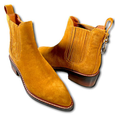 COACH Suede "Bowery" Chelsea Boots (US 7/UK5)